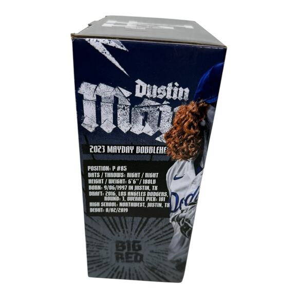 Dustin May Original Bobblehead LA Los Angeles Dodgers Stadium SGA 5/1/23 - Picture 3 of 6